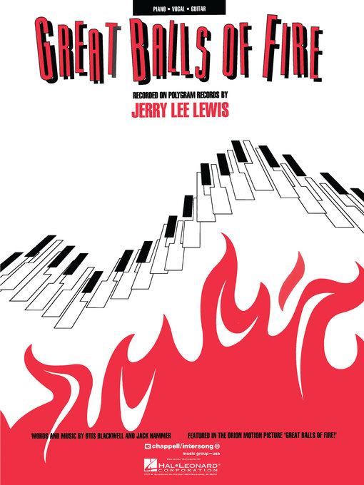 Title details for Great Balls of Fire Sheet Music by Jerry Lee Lewis - Available